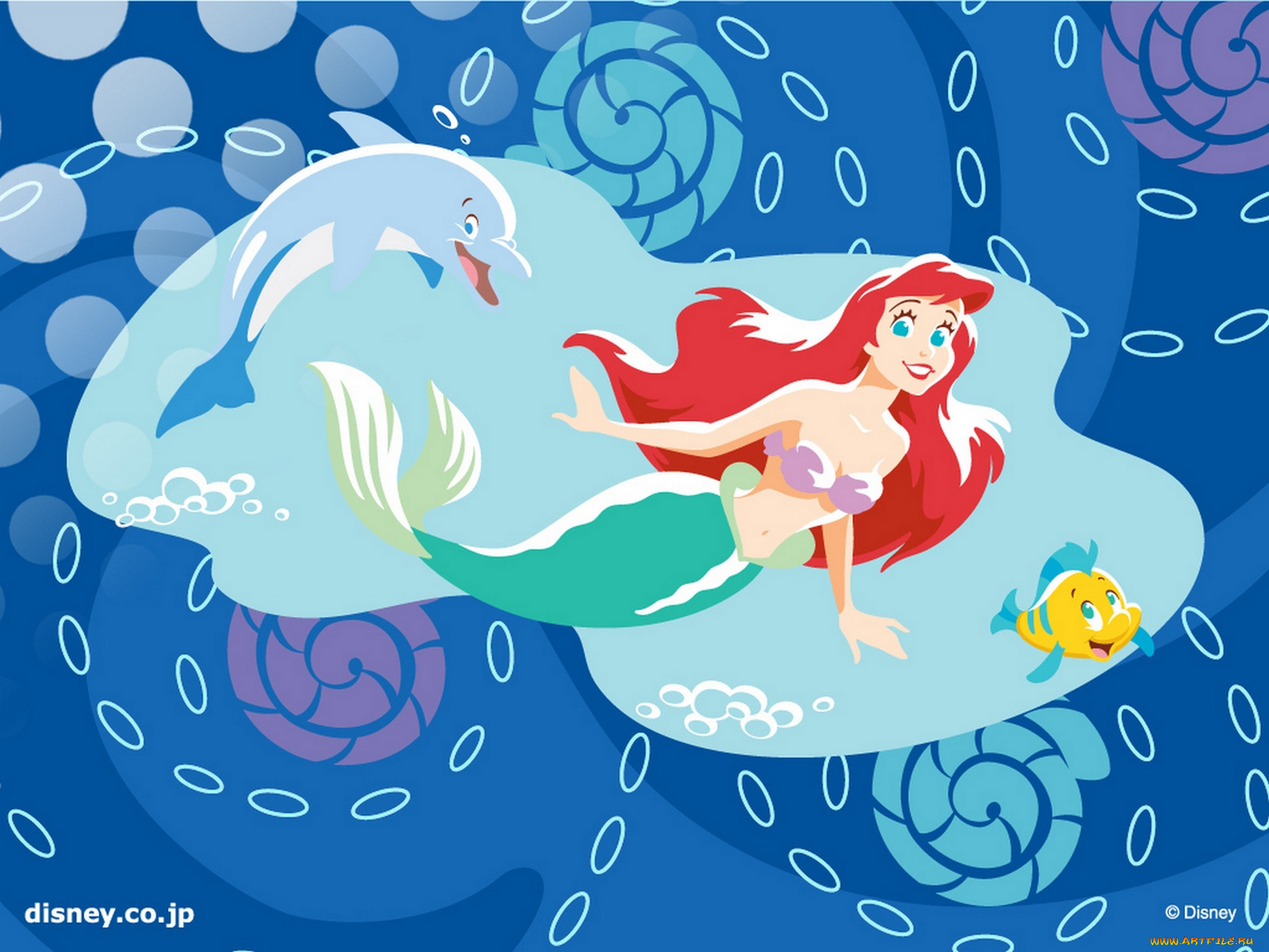 , the, little, mermaid